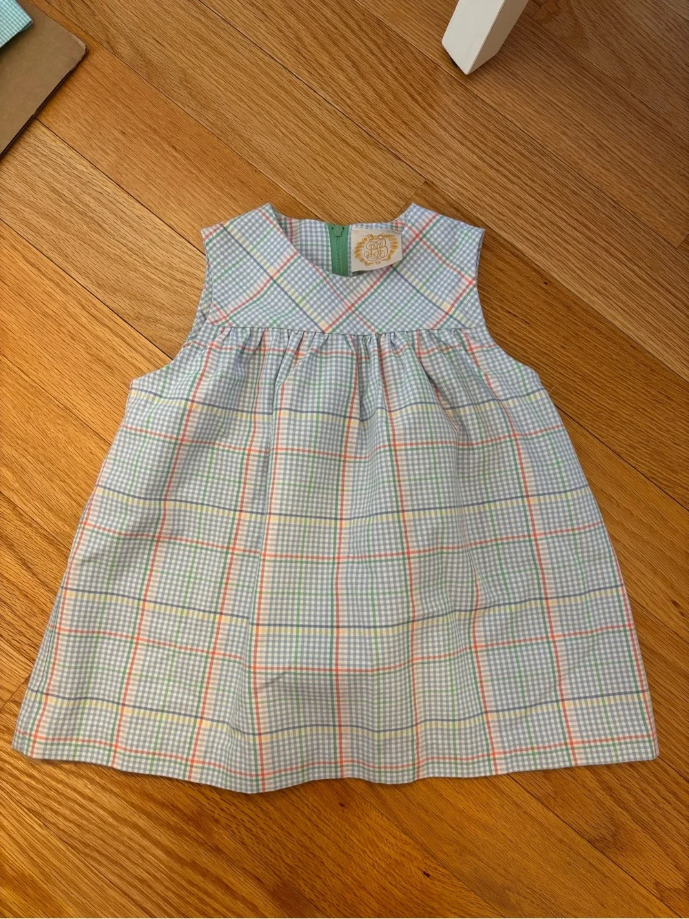 Beaufort Bonnet Company Plaid Dress 2T